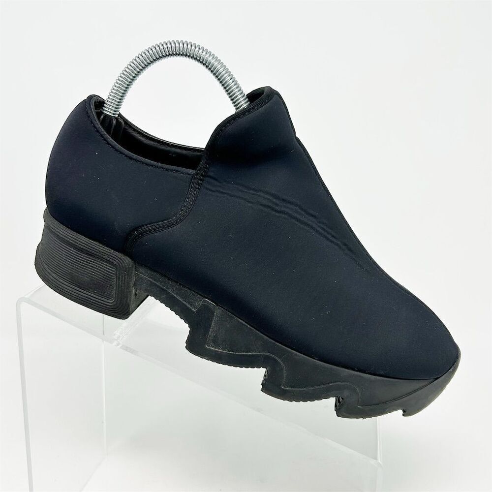 iRi NYC Wes I Low Top Black Slip On Chunky Sneakers Size 38.5 (US 8.5) Casual